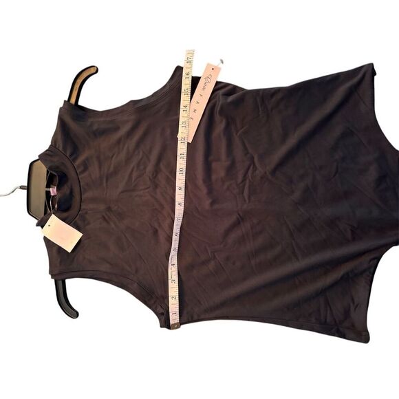 Crave Fame Women's Black Mock Turtleneck Sleeveless Bodysuit Size M - Picture 6 of 9